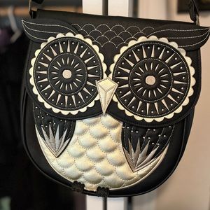 Loungefly owl crossbody bag purse